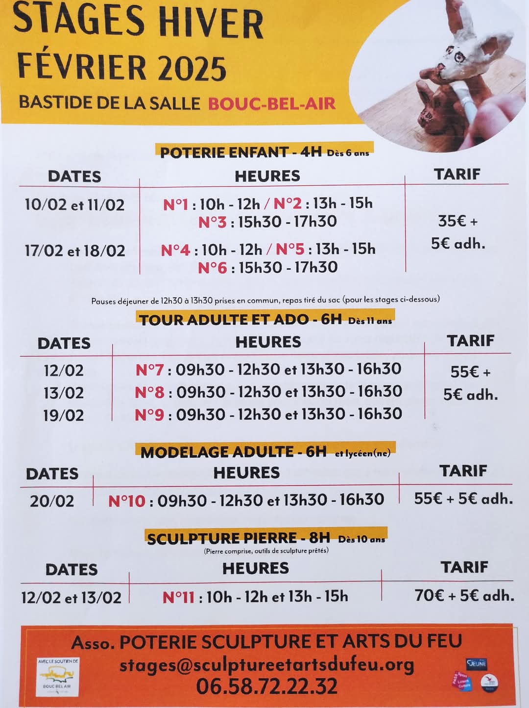 Stages Février 2025